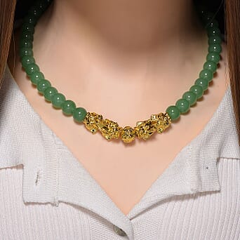 https://tjcuk.sirv.com/Products/81/7/8172092/Green-Aventurine-Necklace-Size-18-2-Ext-in-Yellow-Gold-Plated-330-00-C_8172092_1.jpg?w=342&h=342