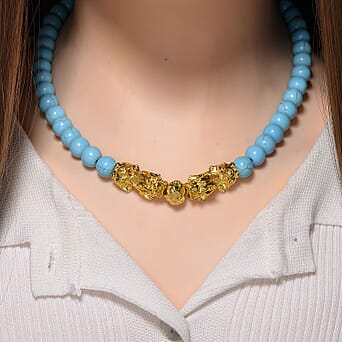 https://tjcuk.sirv.com/Products/81/7/8172094/Blue-Howlite-Necklace-Size-18-2-Ext-in-Yellow-Gold-Plated-330-00-Ct_8172094_1.jpg?w=342&h=342