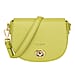 David Jones Stylish Round Flap Compact Shoulder Bag Lilac