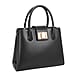 David Jones Classic Satchel Handbag with Top Handle - Cream