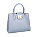 David Jones Classic Satchel Handbag with Top Handle - Cream