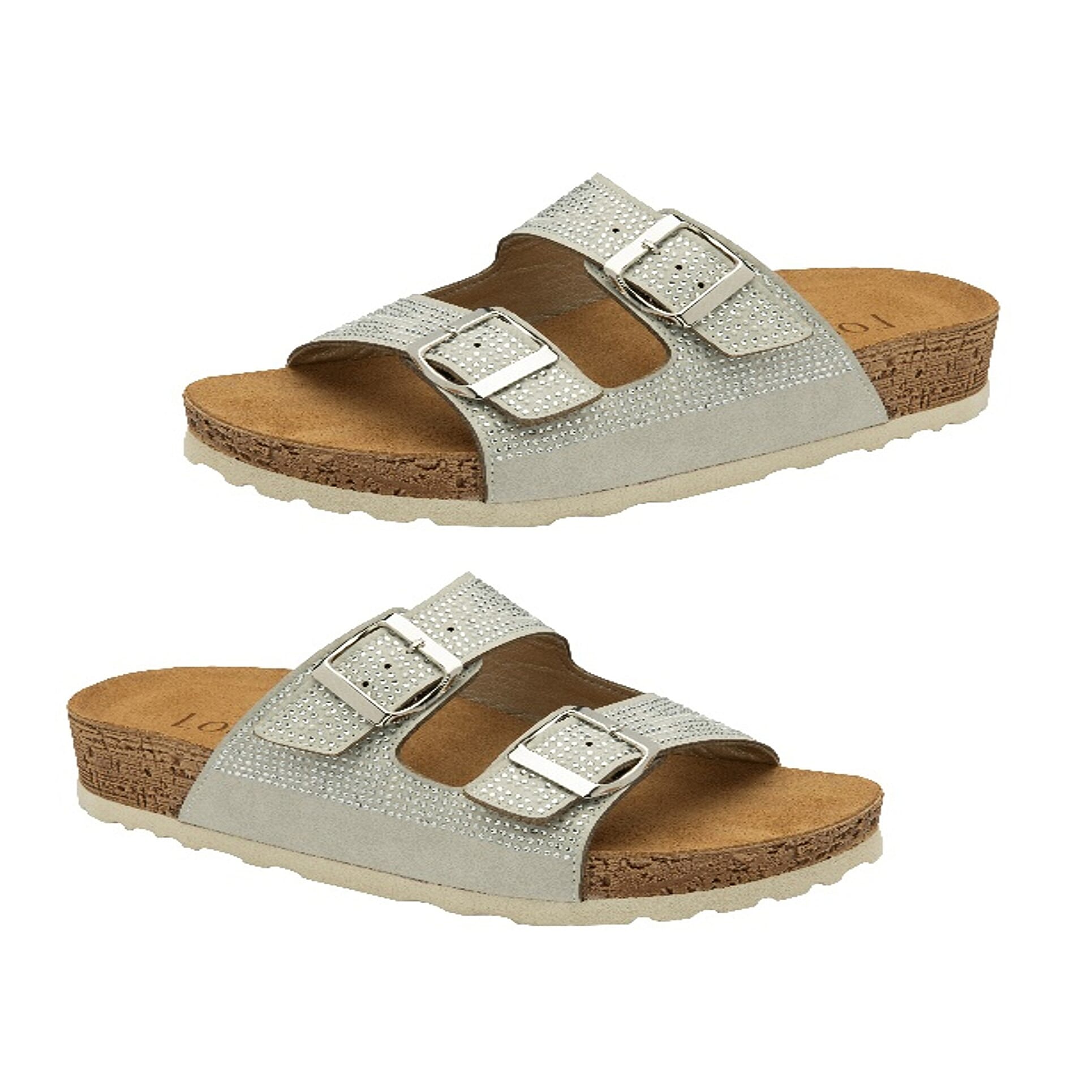 Lotus Ladies Tafella Open Toe Mule Sandals