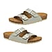 Lotus Ladies Silver Tafella Open-Toe Mule Sandals
