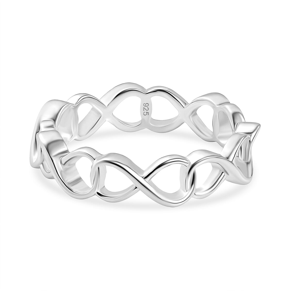 Sterling Silver Infinity Band Ring