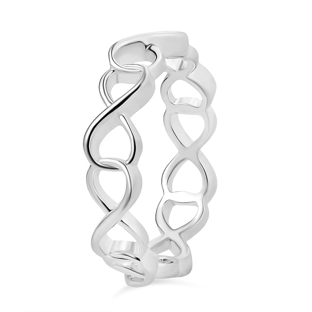 Sterling Silver Infinity Band Ring