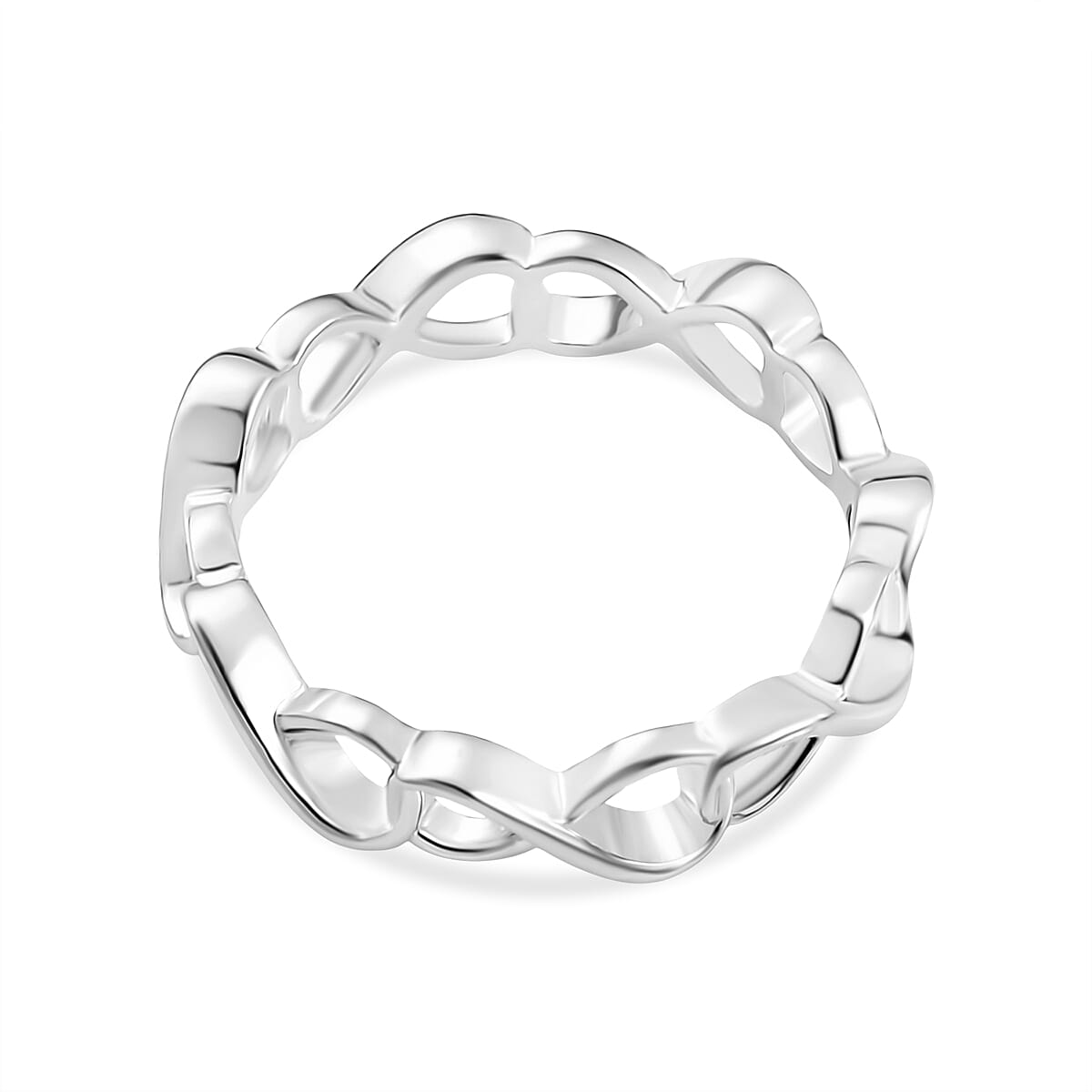 Sterling Silver Infinity Band Ring