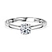 Luxuriant 14K Gold VS-EF Lab Grown Diamond Solitaire Ring