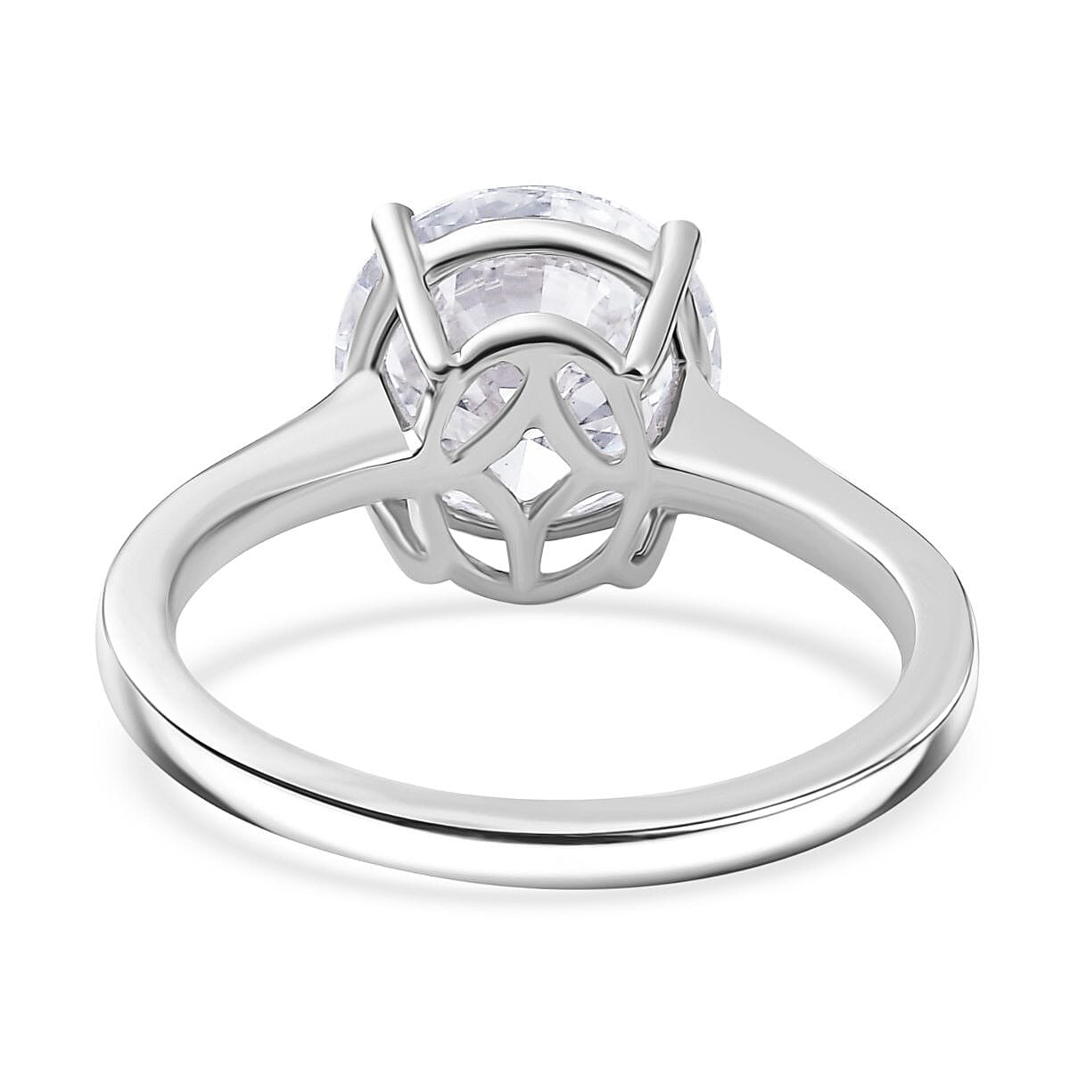 Luxuriant 14K Gold VS-EF Lab Grown Diamond Solitaire Ring