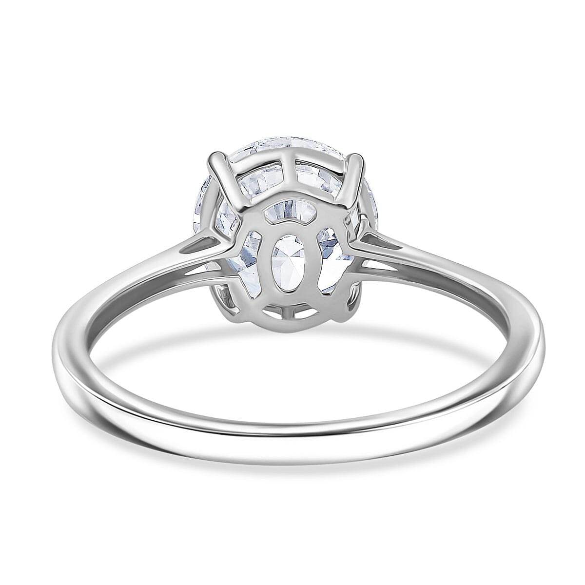 Luxuriant 14K Gold VS-EF Lab Grown Diamond Solitaire Ring
