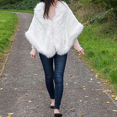 IW Special  Shawl (Size - One Size) - White