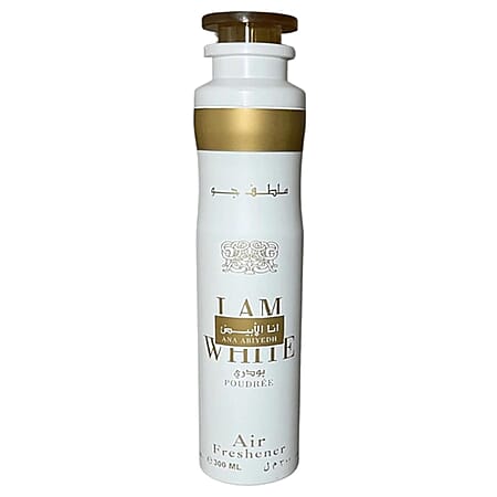 Ard Al Zaafaran Ana Abiyedh Air Freshener (300ml) - White Ard Al Zaafaran Ana Abiyedh Air Freshener (300ml) - White