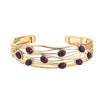 https://tjcuk.sirv.com/Products/81/7/8179538/Ever-True-Purple-Turquoise-Cuff-Bangle-Pure-Yellow-Brass-6-480-Ct_8179538.jpg?w=342&h=342