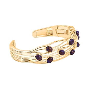 https://tjcuk.sirv.com/Products/81/7/8179538/Ever-True-Purple-Turquoise-Cuff-Bangle-Pure-Yellow-Brass-6-480-Ct_8179538_3.jpg?w=342&h=342