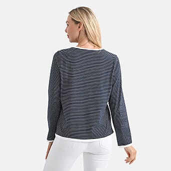 https://tjcuk.sirv.com/Products/81/7/8179606/La-Marey-Cotton-Stripe-Top-Size-Large-Blue-Blue_8179606_1.jpg?w=342&h=342