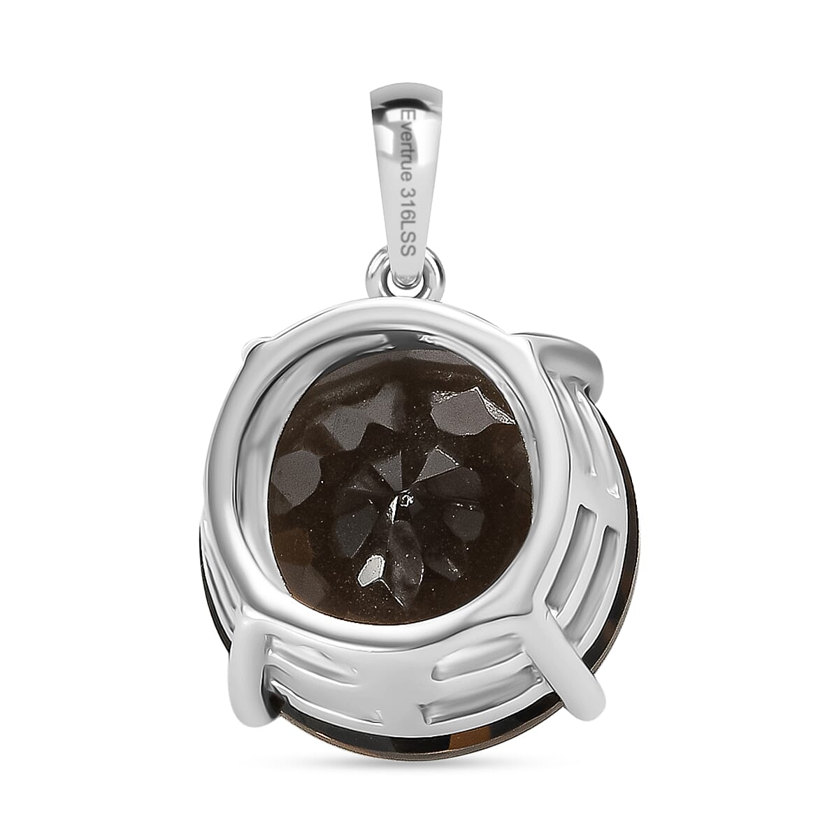 Premium Brazilian Smoky Quartz Solitaire Pendant 10.41 Ct. Premium Brazilian Smoky Quartz Solitaire Pendant 10.41 Ct.