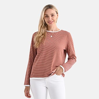 https://tjcuk.sirv.com/Products/81/7/8179696/La-Marey-Cotton-Striped-Top-Size-M-Orange-White_8179696.jpg?w=342&h=342