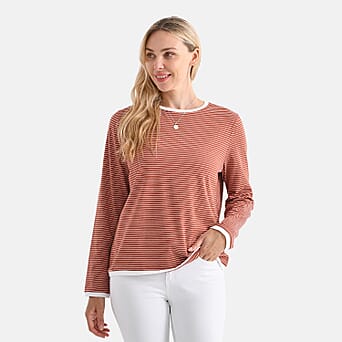 https://tjcuk.sirv.com/Products/81/7/8179730/La-Marey-Cotton-Striped-Top-Size-XL-Orange-White_8179730_2.jpg?w=342&h=342