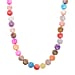 Pink Coin Shell Pearl Necklace (Size - 30) 300.00 Ct.