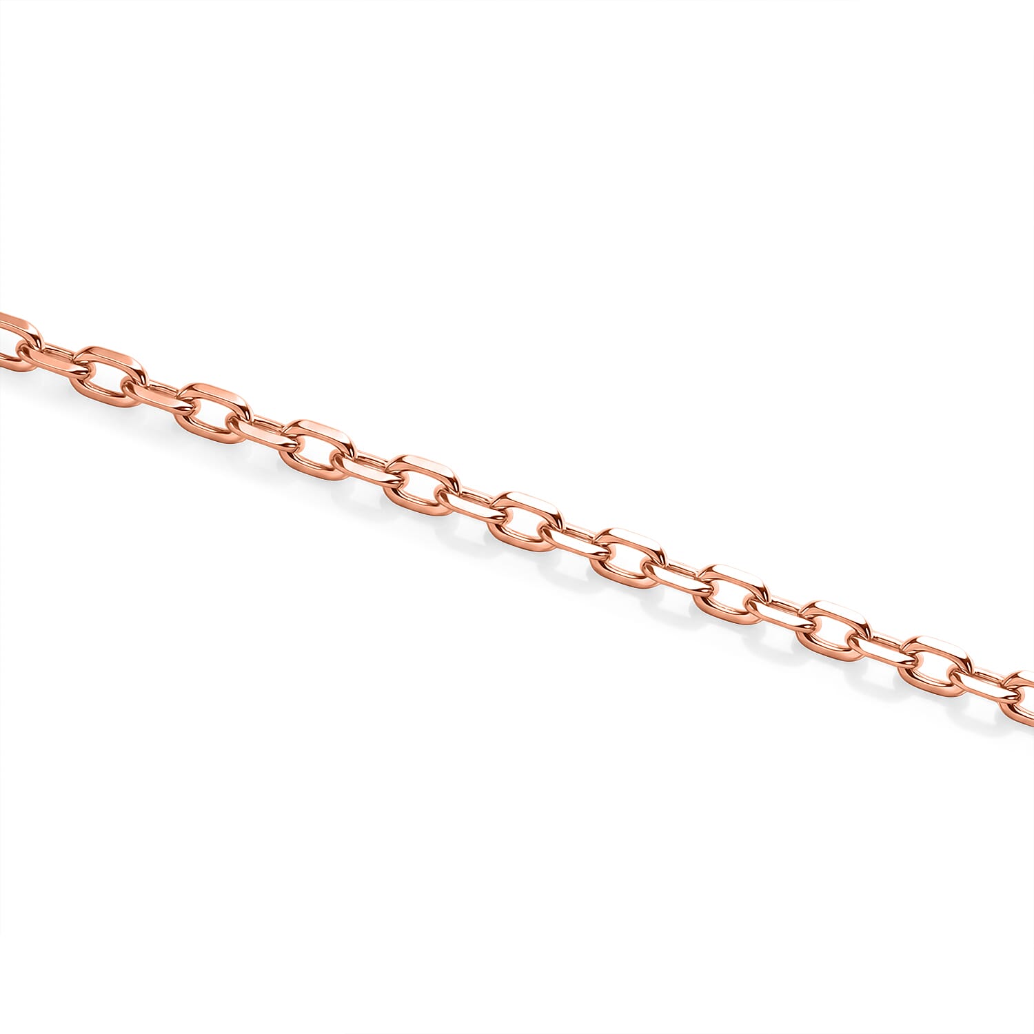 Blue Apatite Pendant with Chian (Size - 16-2 Ext) with Spring Ring Clasp in Rose Gold Plated Sterling Silver 5.50 Ct.