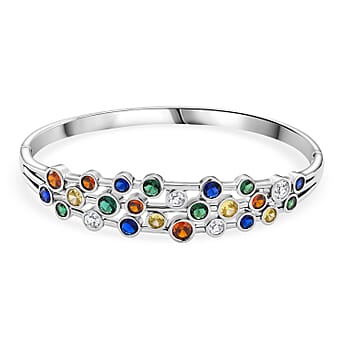https://tjcuk.sirv.com/Products/81/8/8180475/Multi-Color-Cubic-Zirconia-Bangle-Pure-White-Brass-5-000-Ct_8180475.jpg?w=342&h=342