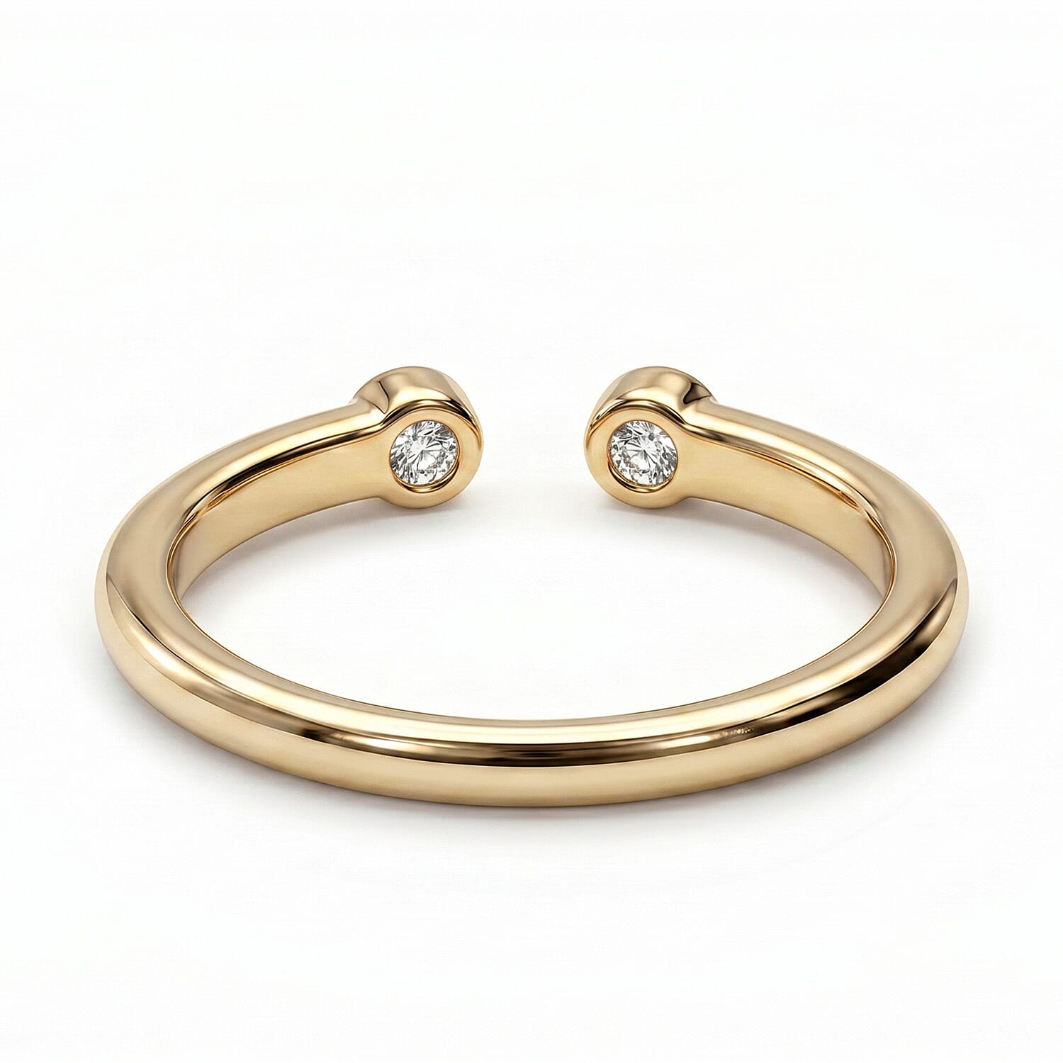 Luxuriant Lab Grown Diamond Fancy Ring in Sterling Silver 0.050 Ct.