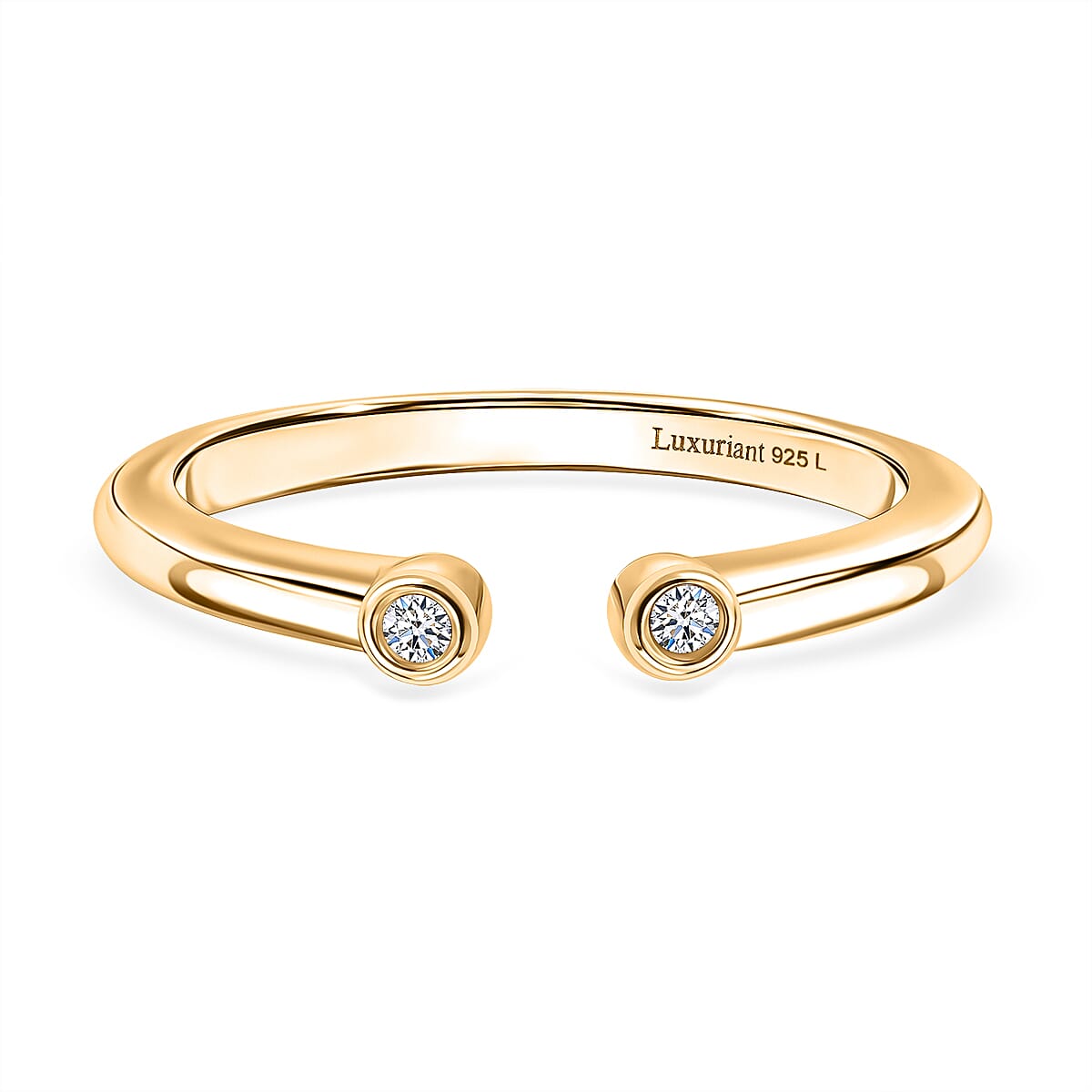 Luxuriant Lab Grown Diamond (SI-GH) Ring in Sterling Silver