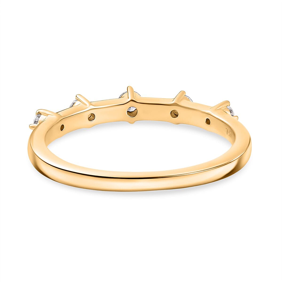 Luxuriant Lab Grown Diamond (SI-GH) Ring in Sterling Silver