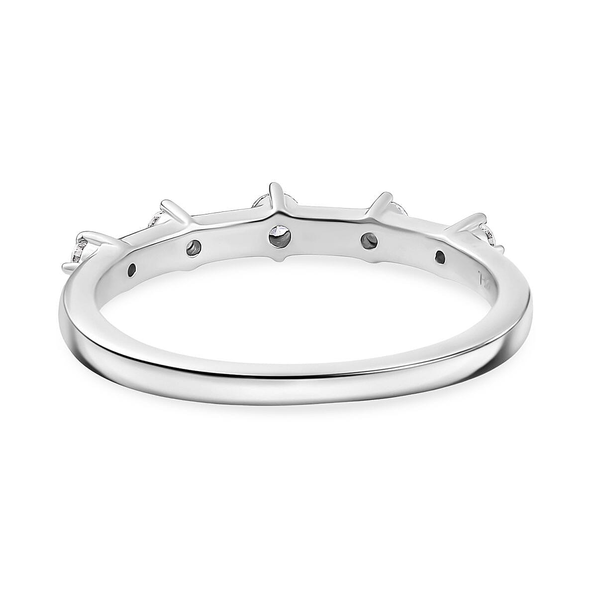 Luxuriant Lab Grown Diamond (SI-GH) Ring in Sterling Silver