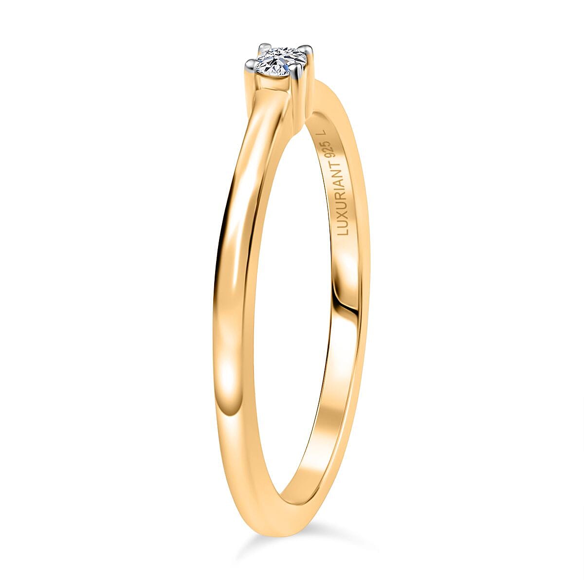 Luxuriant Lab Grown Diamond Fancy Ring in Sterling Silver