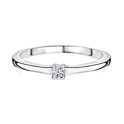 Luxuriant Lab Grown Diamond Fancy Ring in Sterling Silver