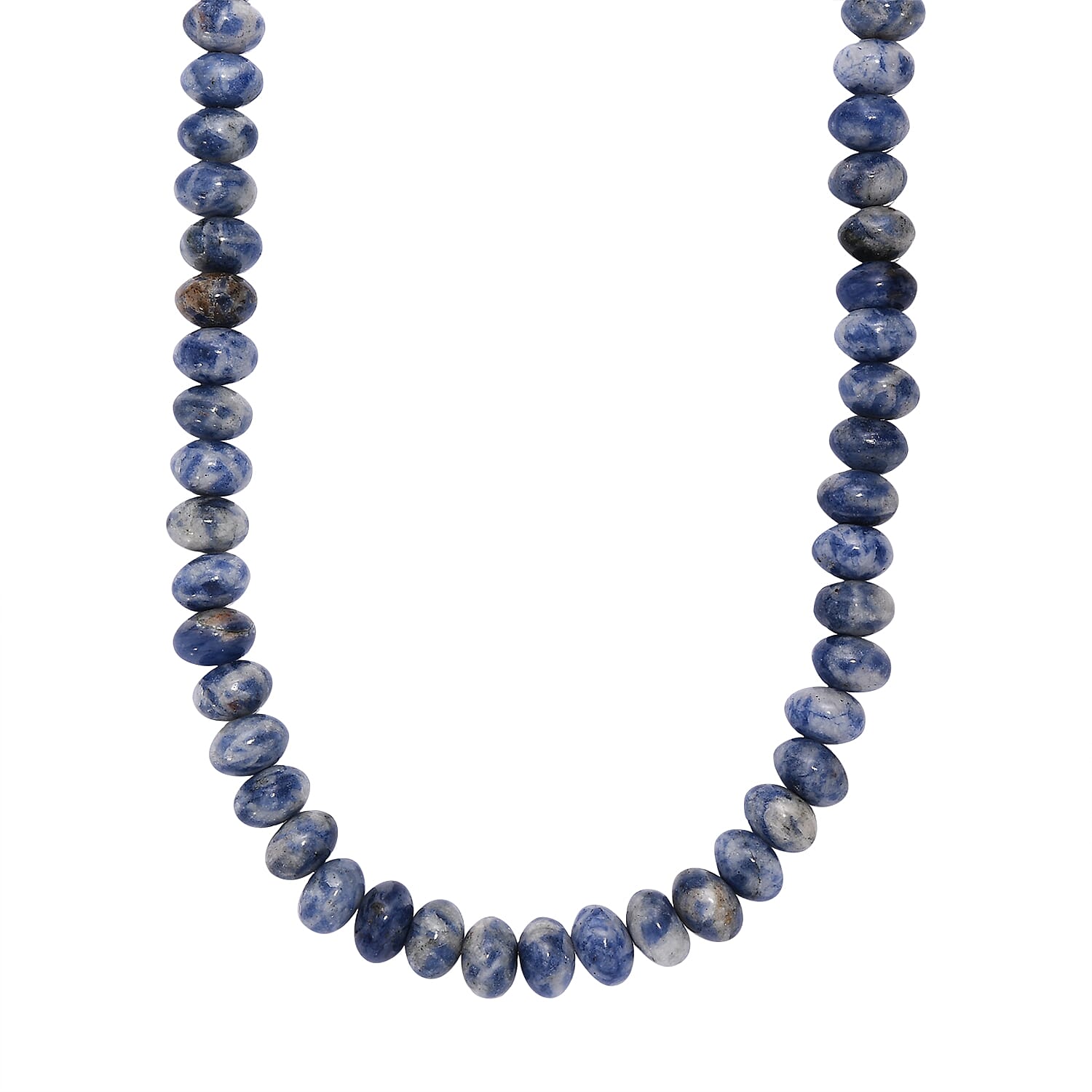 Sodalite Necklace (Size 20-1 Ext.) with Senorita Clasp 200.00 Ct.