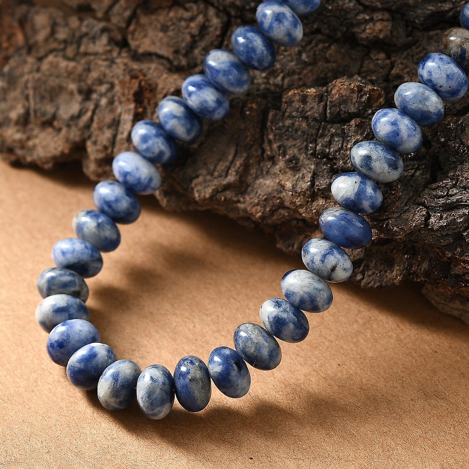 Sodalite Necklace (Size 20-1 Ext.) with Senorita Clasp 200.00 Ct.