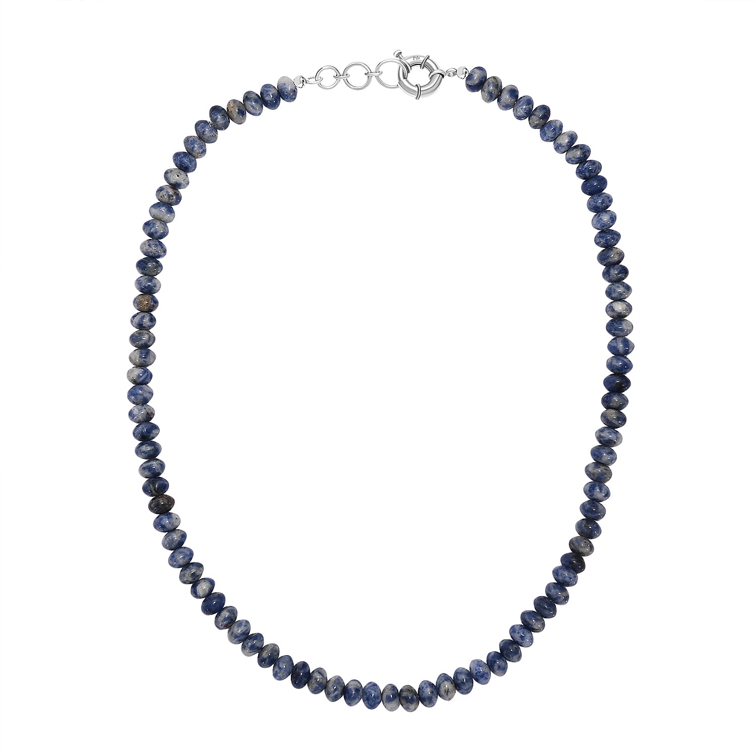 Sodalite Necklace (Size 20-1 Ext.) with Senorita Clasp 200.00 Ct.