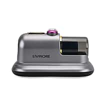 Livmore Cordless UV Bed Vacuum Cleaner - Removes Dust, Pollen, Pet Dander, Mites and Bugs for beds, sofas, carpets and fabrics
