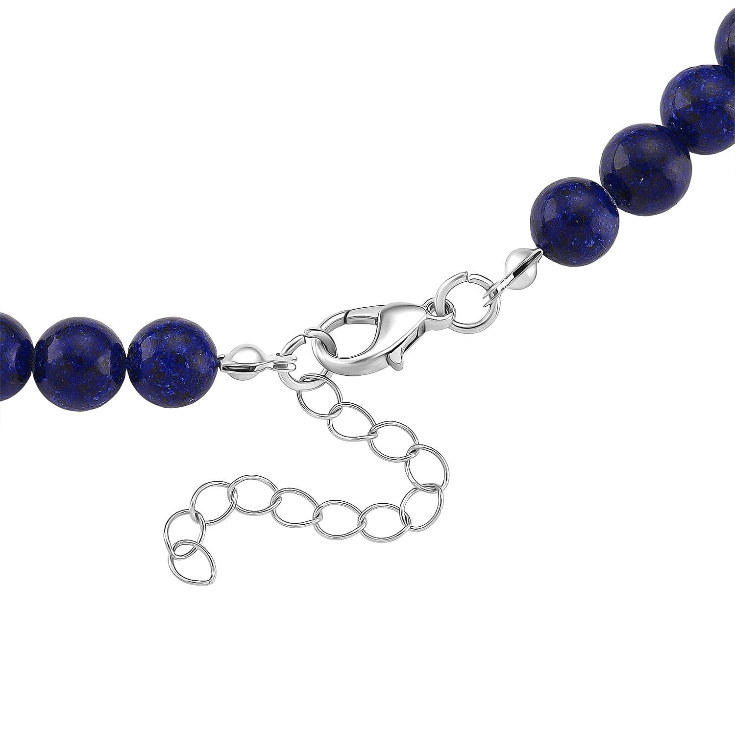 Lapis Lazuli Necklace (Size 18 - 2 Ext) with Lobster Clasp 230.00 Ct.