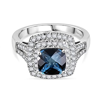 https://tjcuk.sirv.com/Products/81/8/8181204/London-Blue-Topaz-White-Zircon-Ring-in-Rhodium-Overlay-Sterling-Silver_8181204.jpg?w=342&h=342