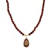 Golden Sunstone Seahorse Necklace (Size 18 - 2 Ext) with Lobster Clasp 230.00 Ct.