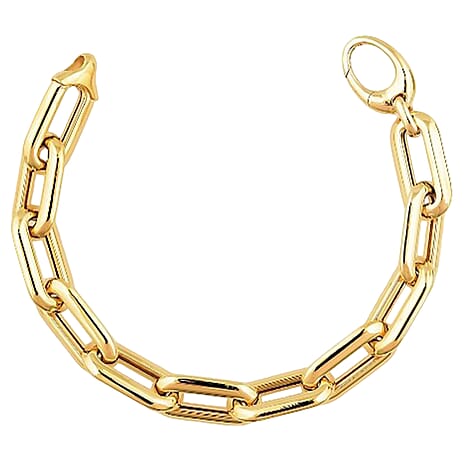 DUBAI Close Out Deal - 9K Yellow Gold Bracelet (Size - 8) with Lobster Clasp, Gold Wt. 15.92 Gms.