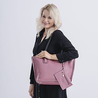 https://tjcuk.sirv.com/Products/81/8/8181473/Leather-Patterned-Tote-Bag-Size-31x12x31-cm-Purple-Burgundy_8181473_2.jpg?w=342&h=342