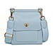 Alice Wheeler London Bloomsbury Vegan Leather Crossbody Bag - Adjustable Strap & Bee Insignia - Tan