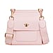 Alice Wheeler London Bloomsbury Vegan Leather Crossbody Bag - Adjustable Strap & Bee Insignia - Tan