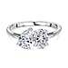 Luxuriant - 9K Gold SGL Certified (VS-EF) Lab Grown Diamond Ring