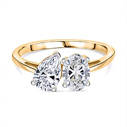 Luxuriant - 9K Gold SGL Certified (VS-EF) Lab Grown Diamond Ring