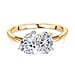 Luxuriant - 9K Gold SGL Certified (VS-EF) Lab Grown Diamond Ring
