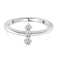 Luxuriant Lab Grown Diamond (SI-GH) Solitaire Ring in Sterling Silver