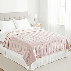 Hush Haven Luxury Reversible 7 Layer Weighted Quilt - Size King - Cream - ( Approx 7 Kg )