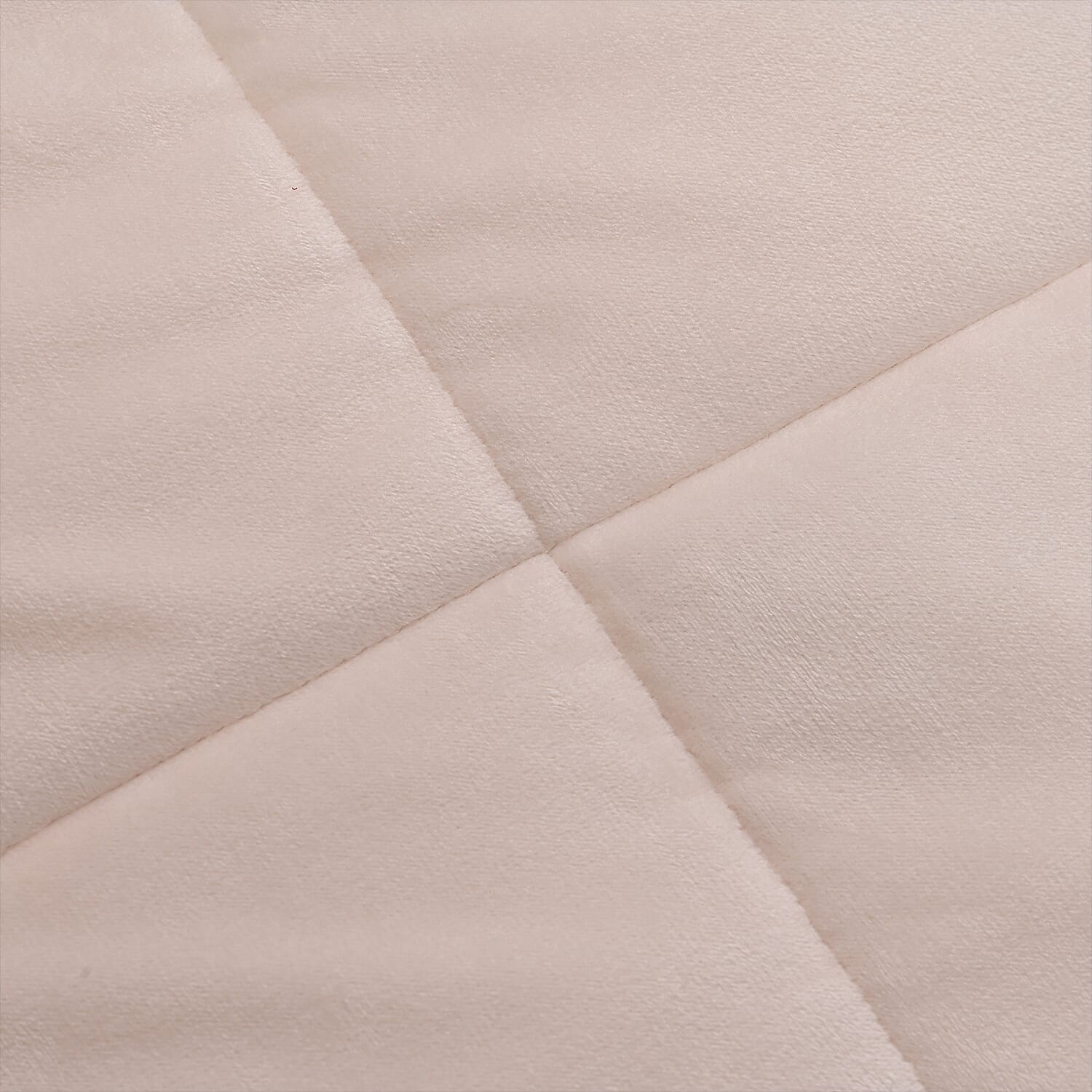Hush Haven Luxury Reversible 7 Layer Weighted Quilt - Size King - Cream - ( Approx 7 Kg )