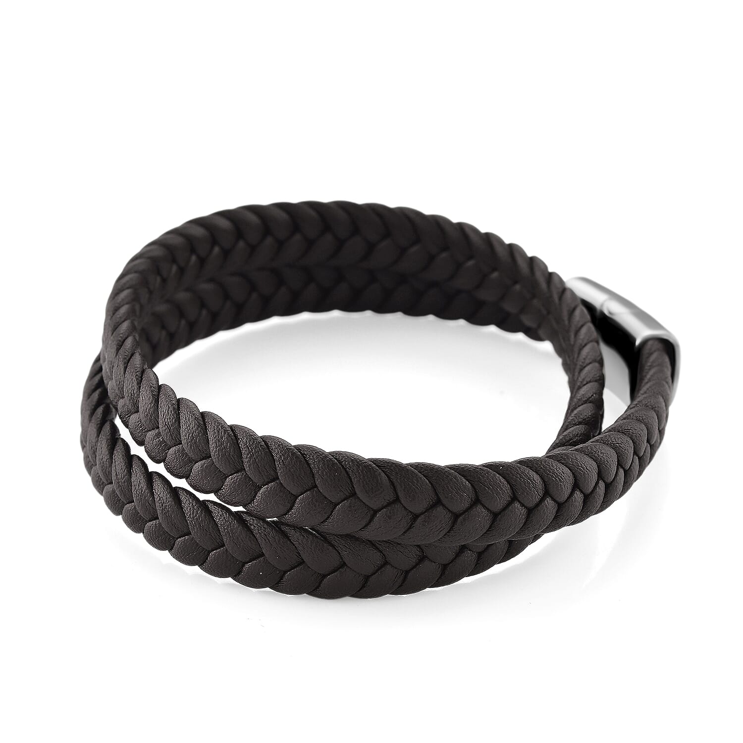 Bracelet (Size - 8.5) in Silver Colour Tone