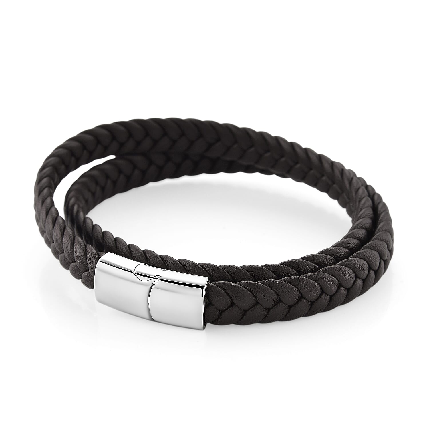 Bracelet (Size - 8.5) in Silver Colour Tone