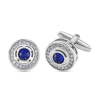 https://tjcuk.sirv.com/Products/81/8/8182888/Blue-Crystal-CuffLink-in-Silver-Colour-Tone_8182888.jpg?w=342&h=342